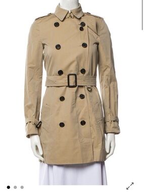 Burberry Tan Trench (“The Kensington” Jacket)